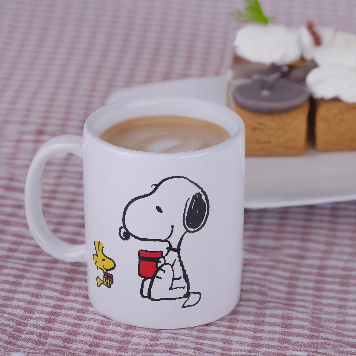 Taza de Cerámica Grande con Caja Regalo Fun Kids Peanuts Snoopy 480ml