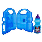 Lonchera Infantil de Plástico con Botella Fun Kids Disney Mickey Emoji