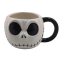 Taza Jumbo Blanco 3D Kids The Nightmare Before Christmas El Extraño Mundo de Jack Ceramica 591ml