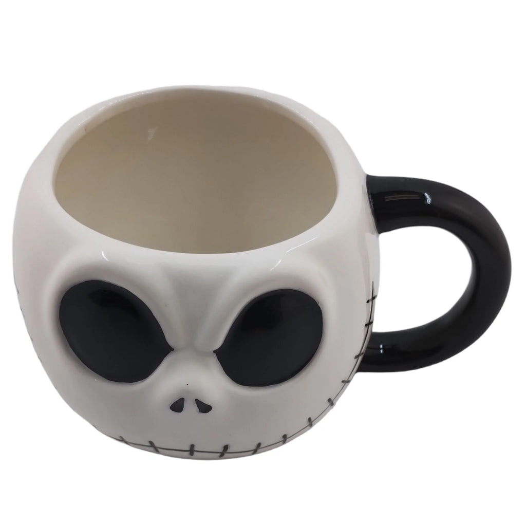 Taza Jumbo Blanco 3D Kids The Nightmare Before Christmas El Extraño Mundo de Jack Ceramica 591ml