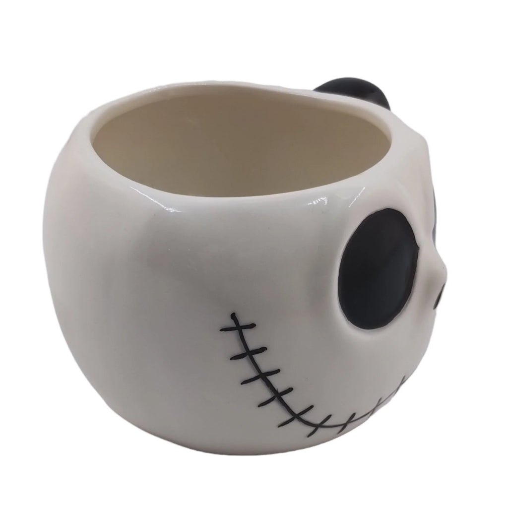Taza Jumbo Blanco 3D Kids The Nightmare Before Christmas El Extraño Mundo de Jack Ceramica 591ml