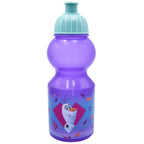 Lonchera Infantil de Plástico con Botella Fun Kids Frozen Anna Elsa Disney