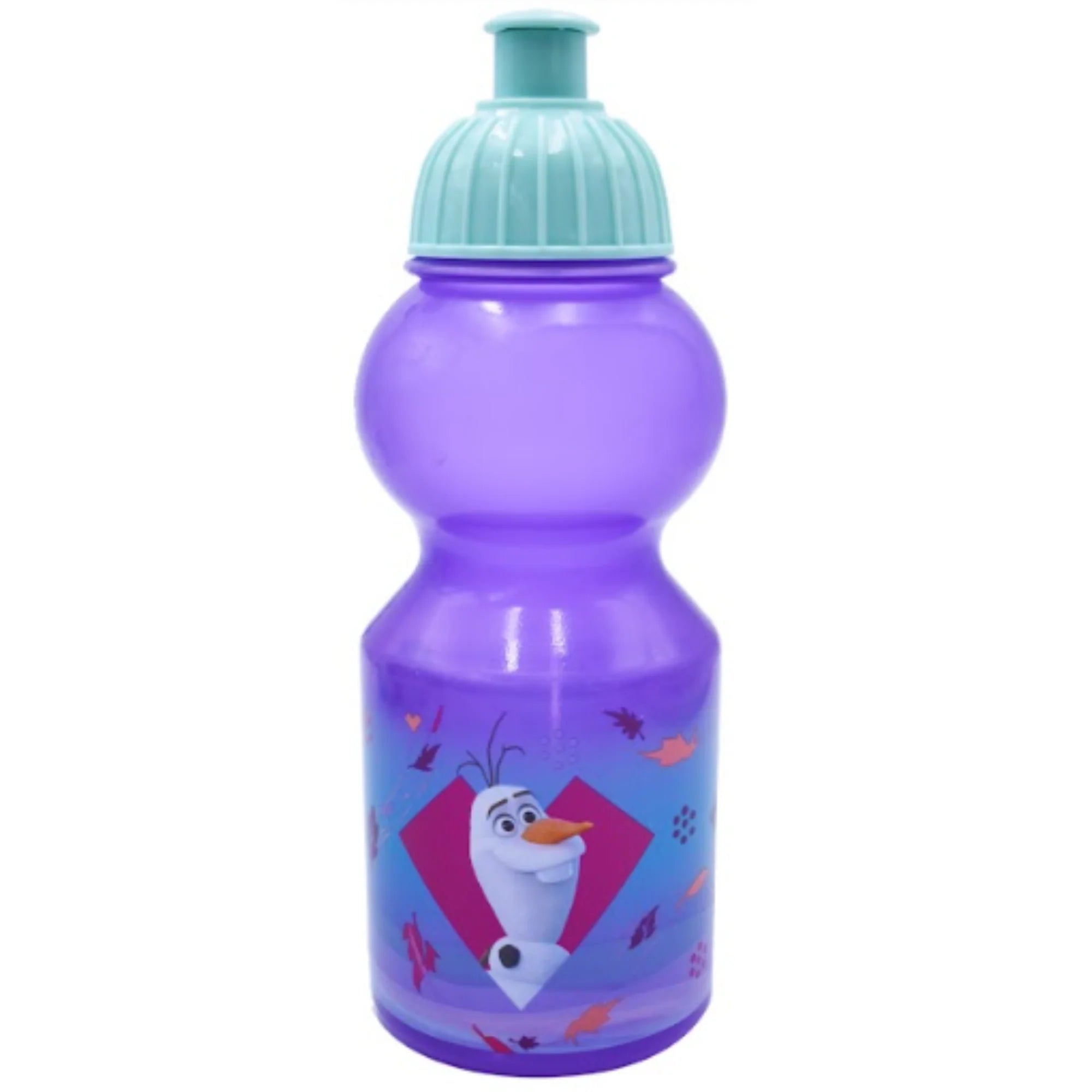 Lonchera Infantil de Plástico con Botella Fun Kids Frozen Anna Elsa Disney