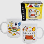 Taza Blanca con caja Fun Kids Friends Ceramica 480 ml