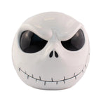 Galletero de cerámica Magia Nostálgica con diseño 3D del rostro de Jack Skellington de El Extraño Mundo de Jack